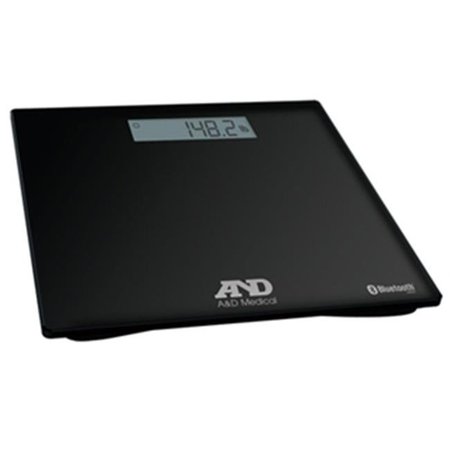 A & D MEDICAL A&D Medical UC352Ble Deluxe Connected Weight Scale; Black UC352BLE